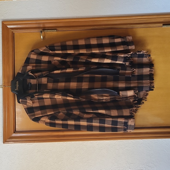 RISEN LOS ANGELES plaid shacket - Picture 6 of 8